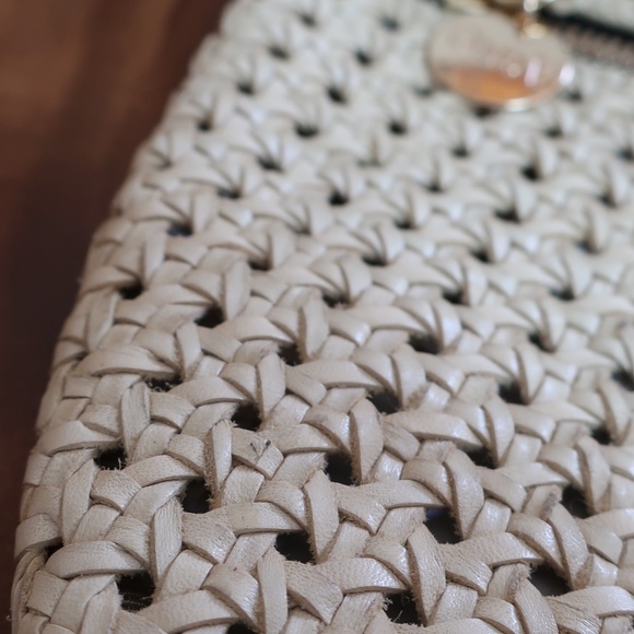 Clare V. Grande Fanny in Cream Rattan - Picture 9 of 14